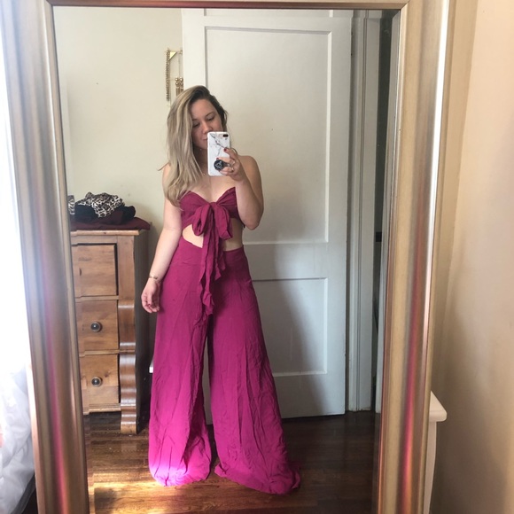 Pink Two Piece Set - Picture 4 of 6